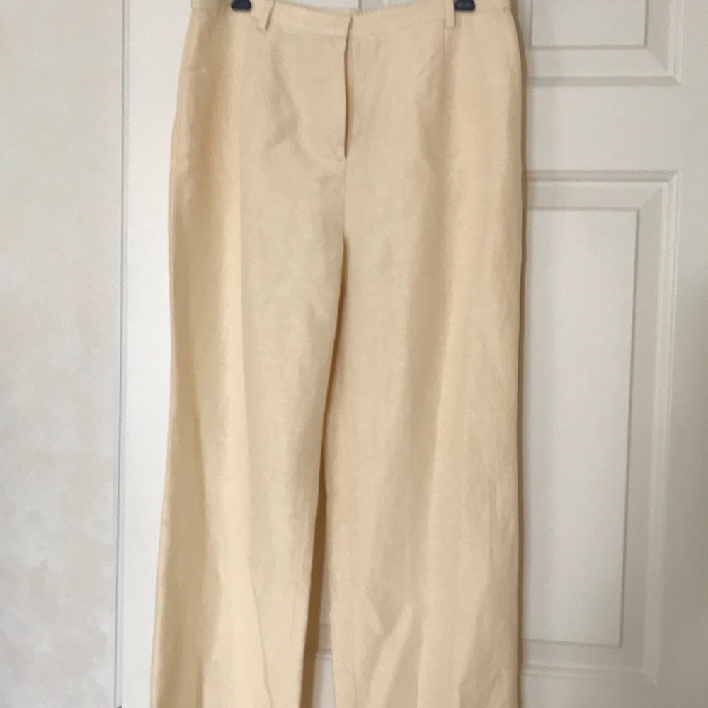 Gorgeous linen and silk summer pants